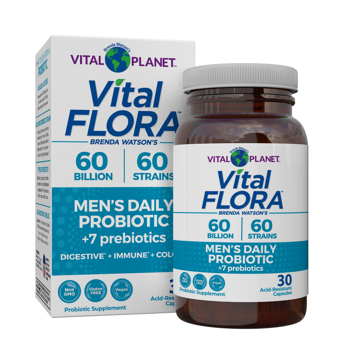 Vital Planet Vital Flora Men's Probiotic - Refrigerated
