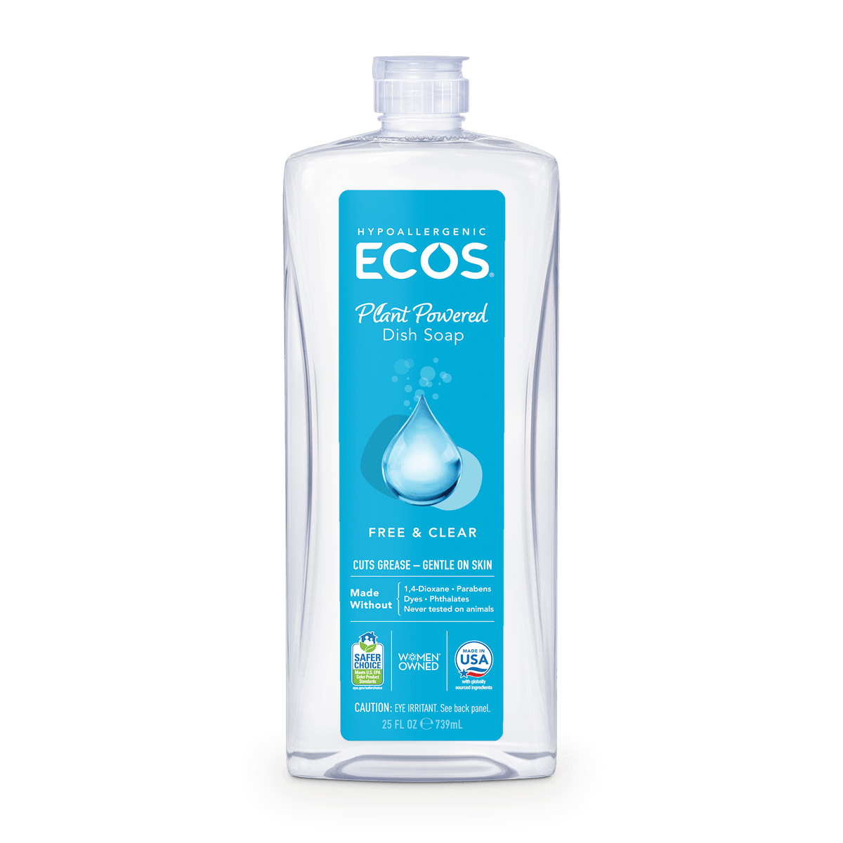ECOS Dish Soap - Free & Clear 25 fl oz