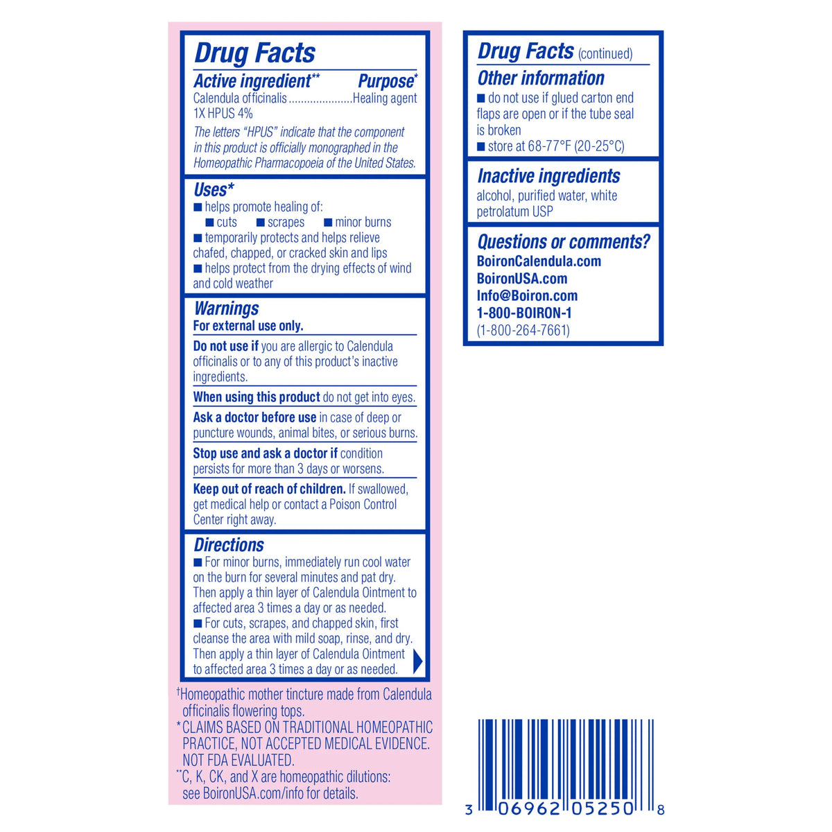Boiron Calendula Ointment