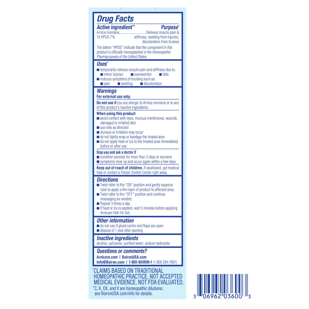 Boiron Arnicare Roll-On