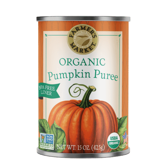 Farmer's Market Organic Pumpkin Puree