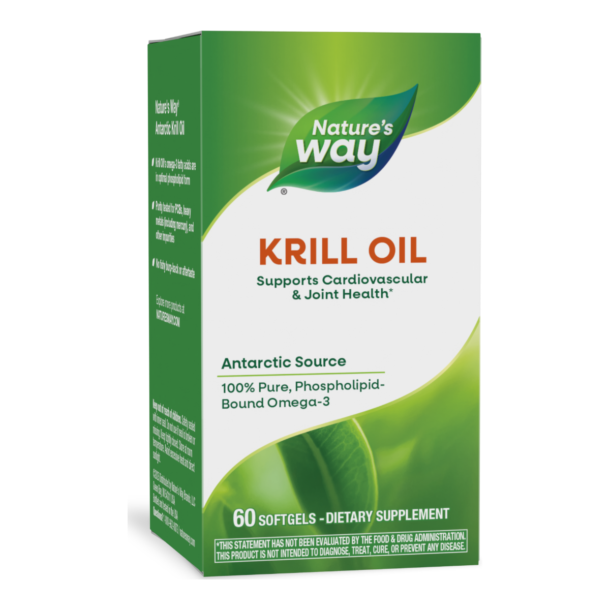 Nature's Way Krill Oil 500mg - 60 Softgels