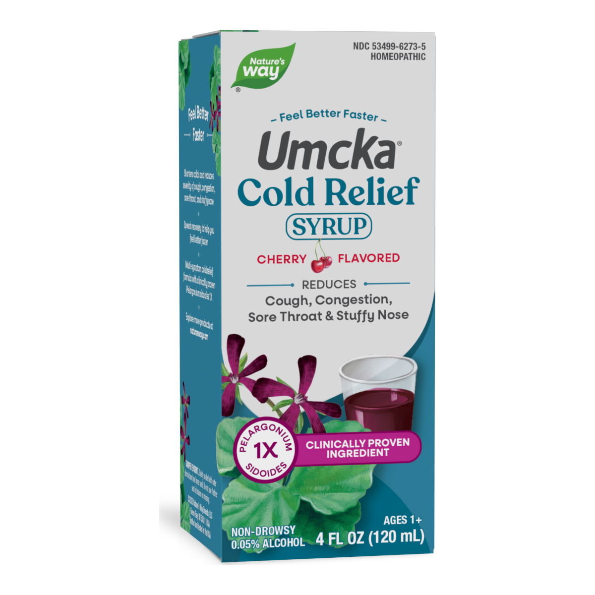 Nature's Way Umcka Cherry Syrup Alcohol-Free - 4 fl oz