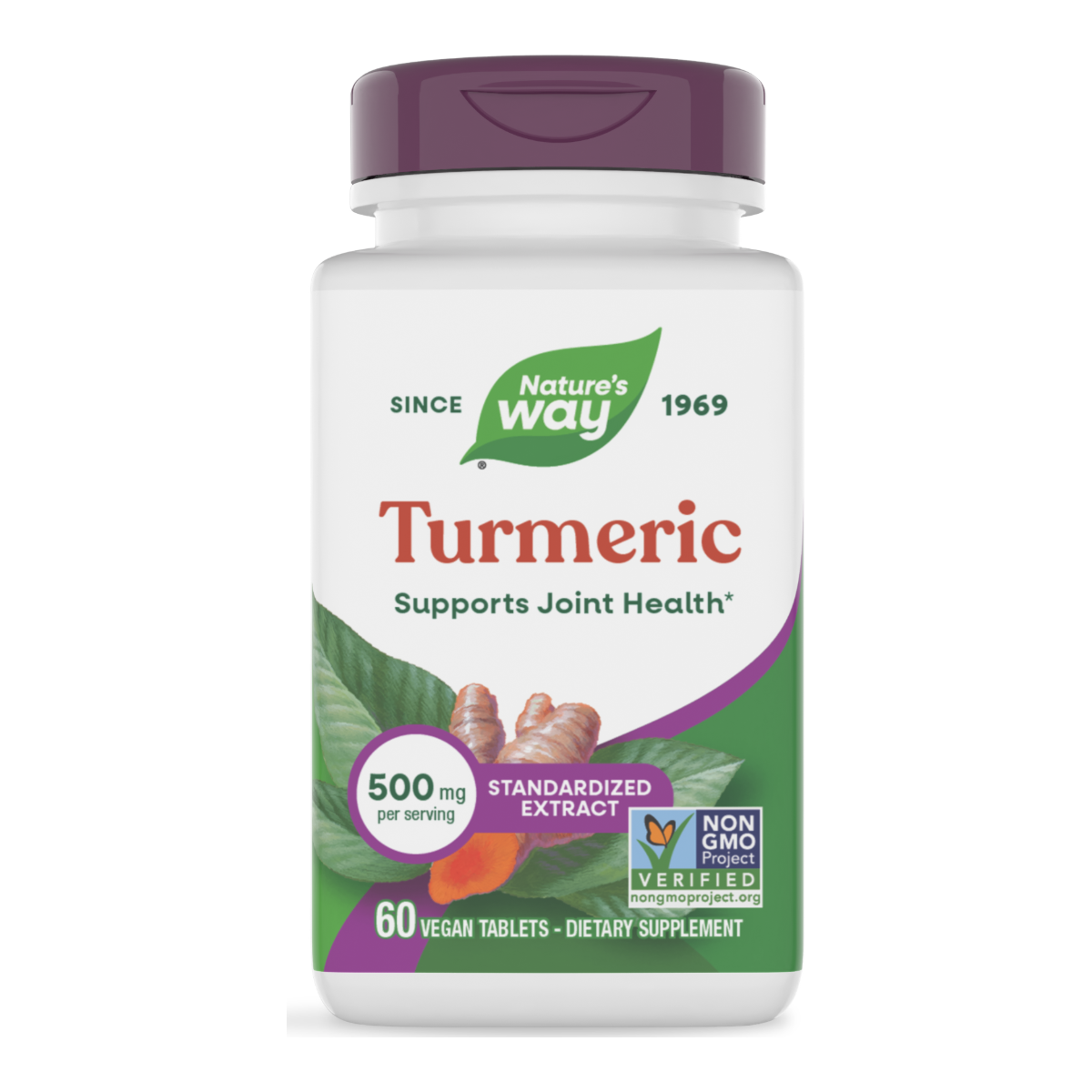 Nature's Way Turmeric 95% Curcuminoids - 60 Capsules