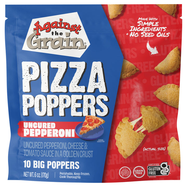 Against the Grain Pizza Poppers Uncured Pepperoni