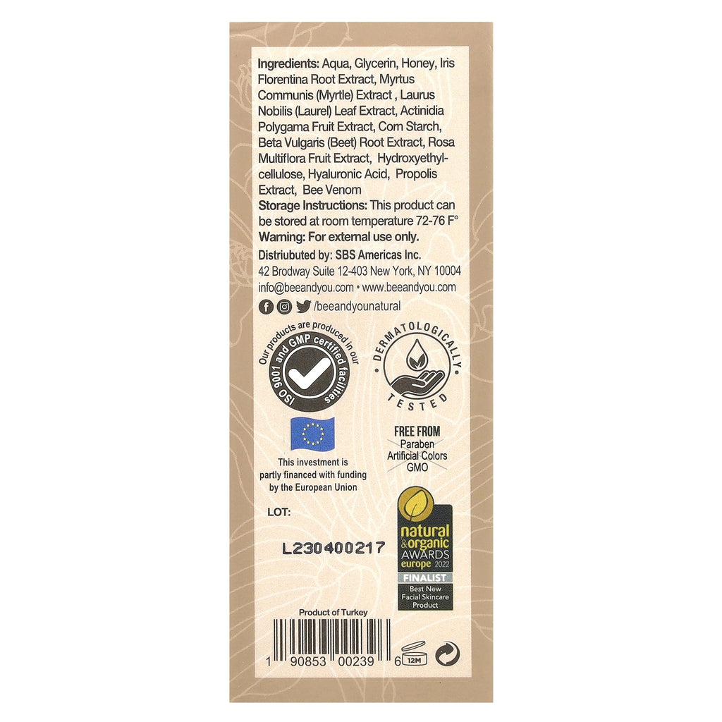 Bee & You Moisturizing Anti-Aging Face Serum with Bee Venom - additional view 2