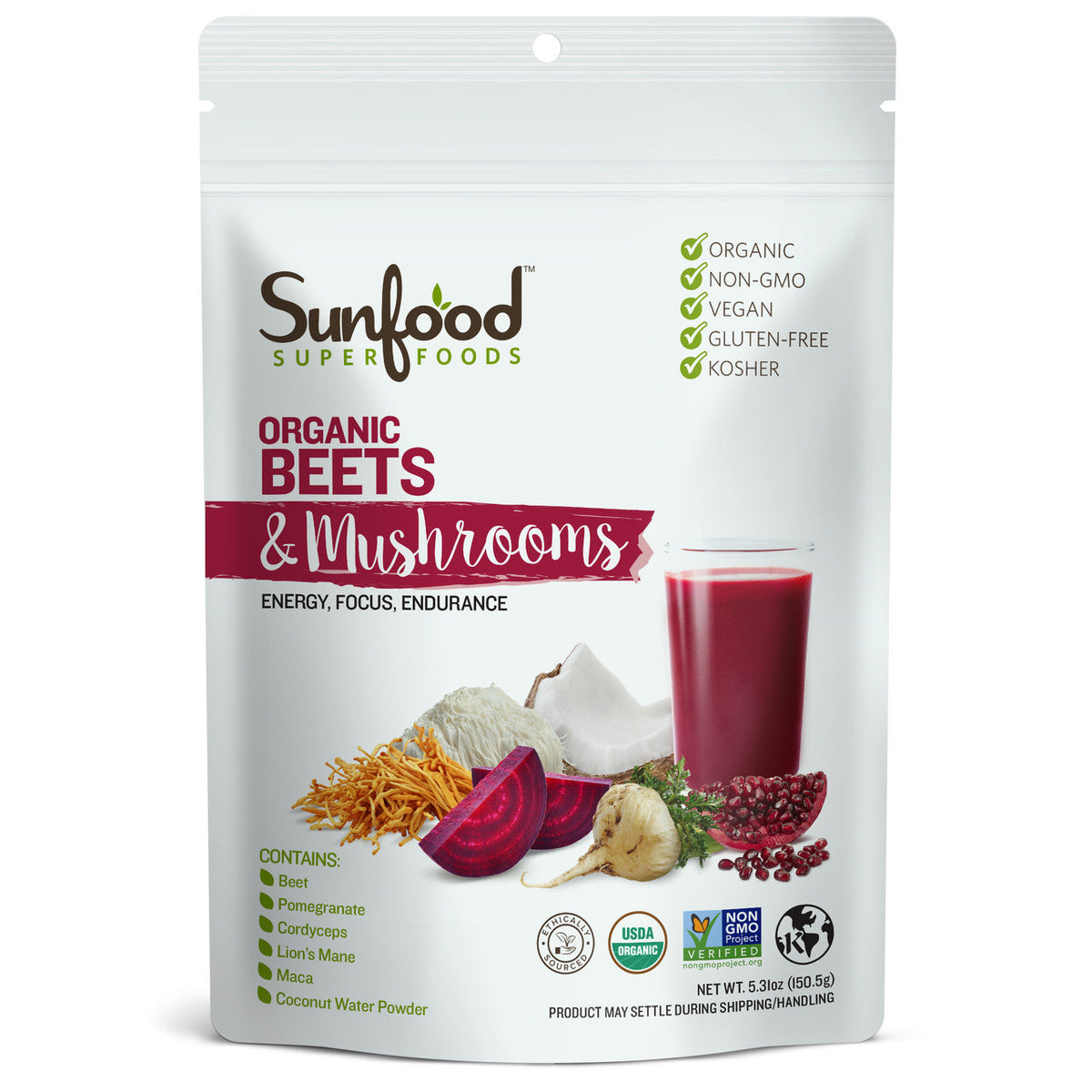 Sunfood Beets & Mushrooms