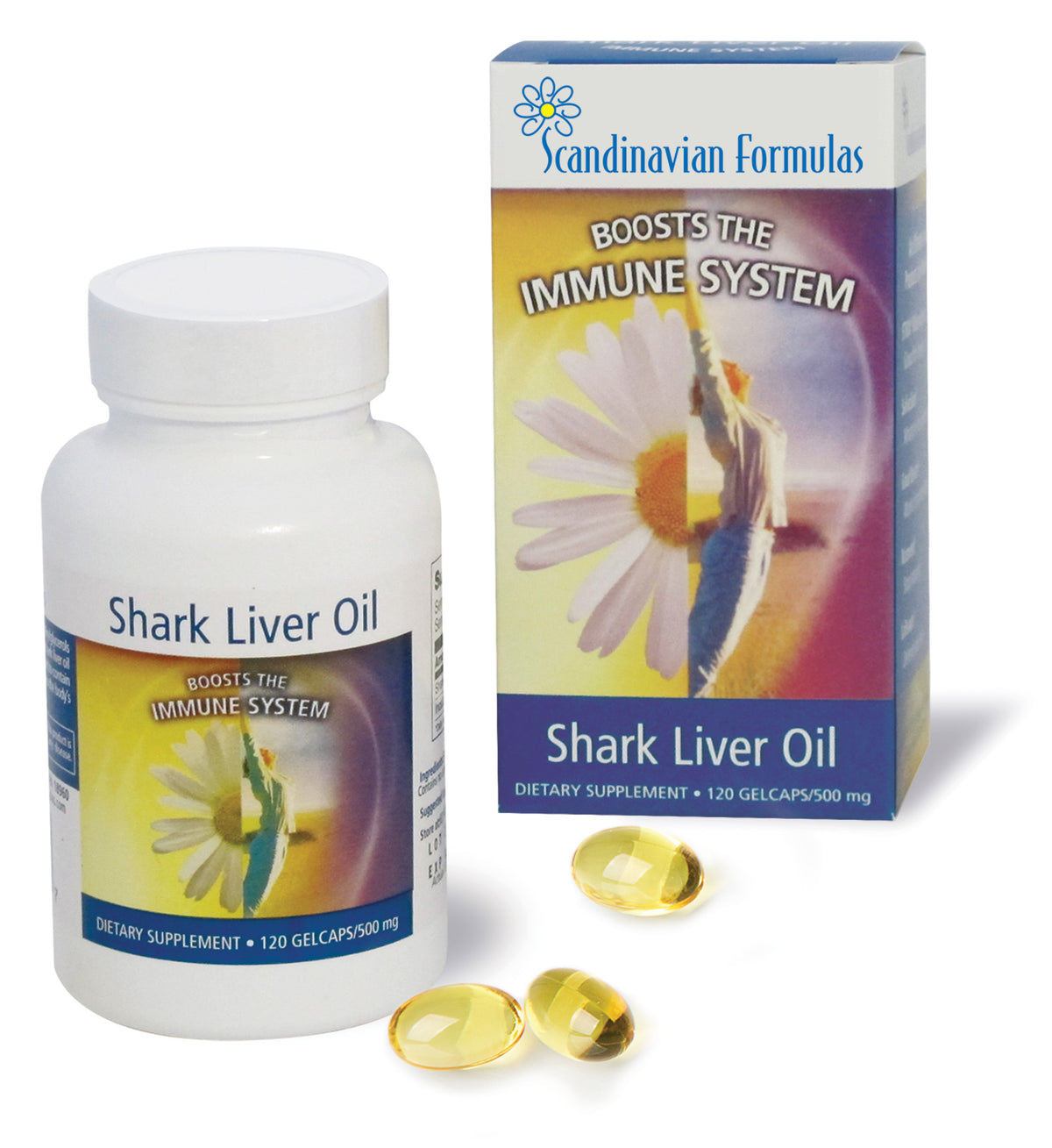 Scandinavian Formulas Shark Liver Oil, 500 mg