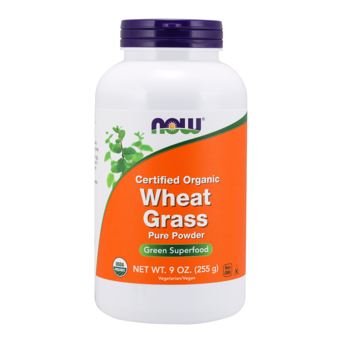 NOW Foods Organic Wheat Grass Powder - 9 oz