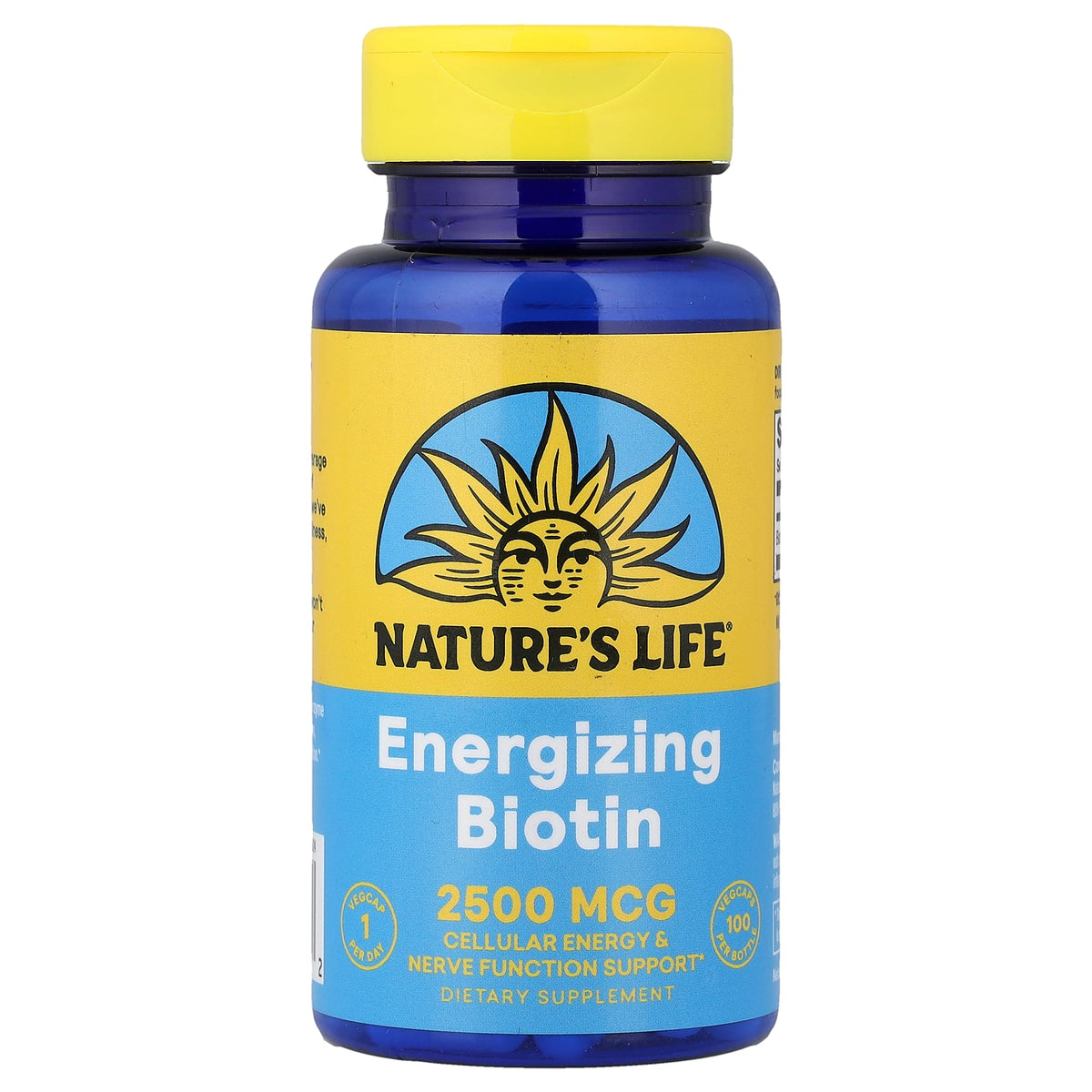 Nature's Life Energizing Biotin 2,500 mcg