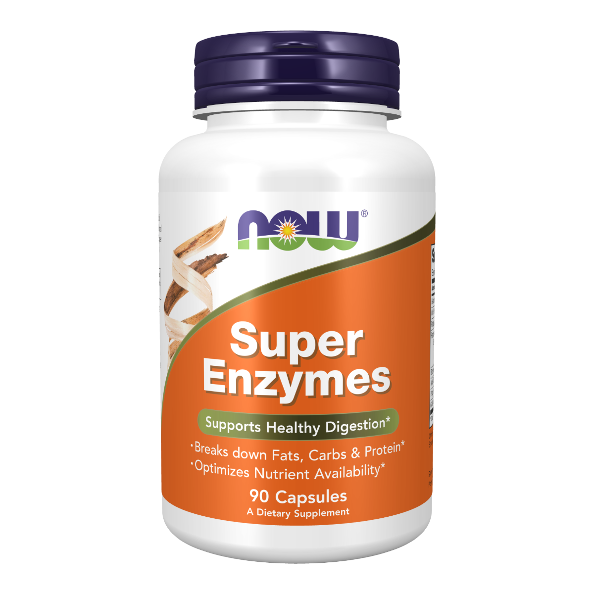 NOW Foods Super Enzyme Capsules - 90 Capsules