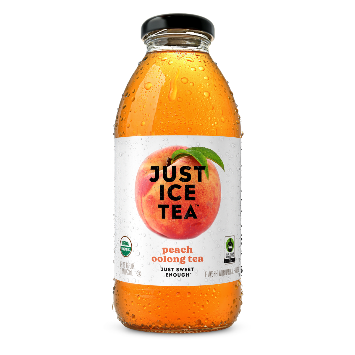 Just Ice Tea Peach Oolong Tea 16 fl oz