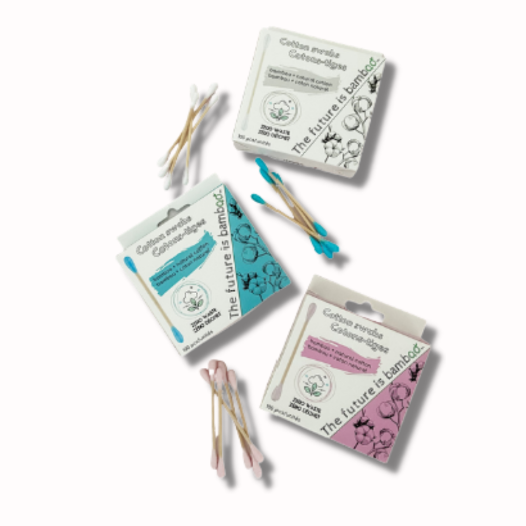 The Future Is Bamboo Biodegradable Cotton Swabs