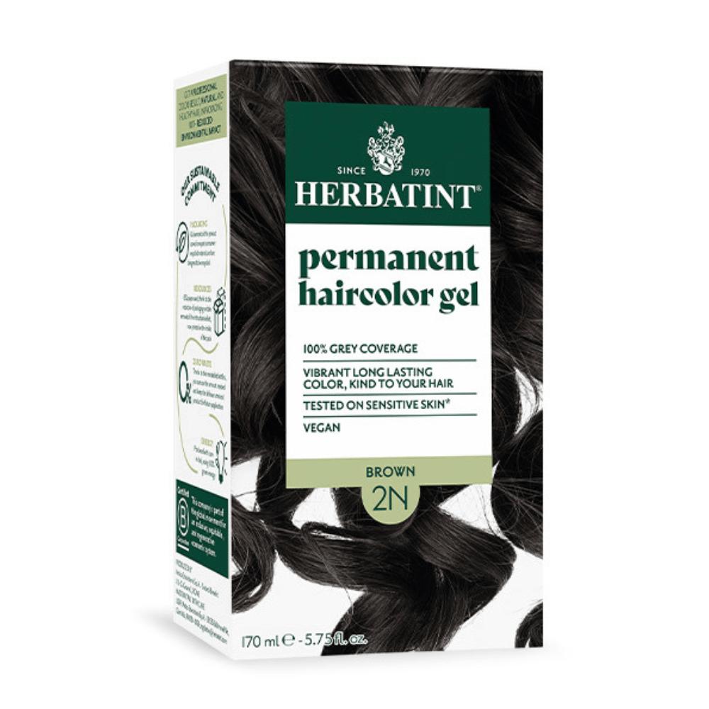 Herbatint Permanent Haircolor Gel 2N Brown