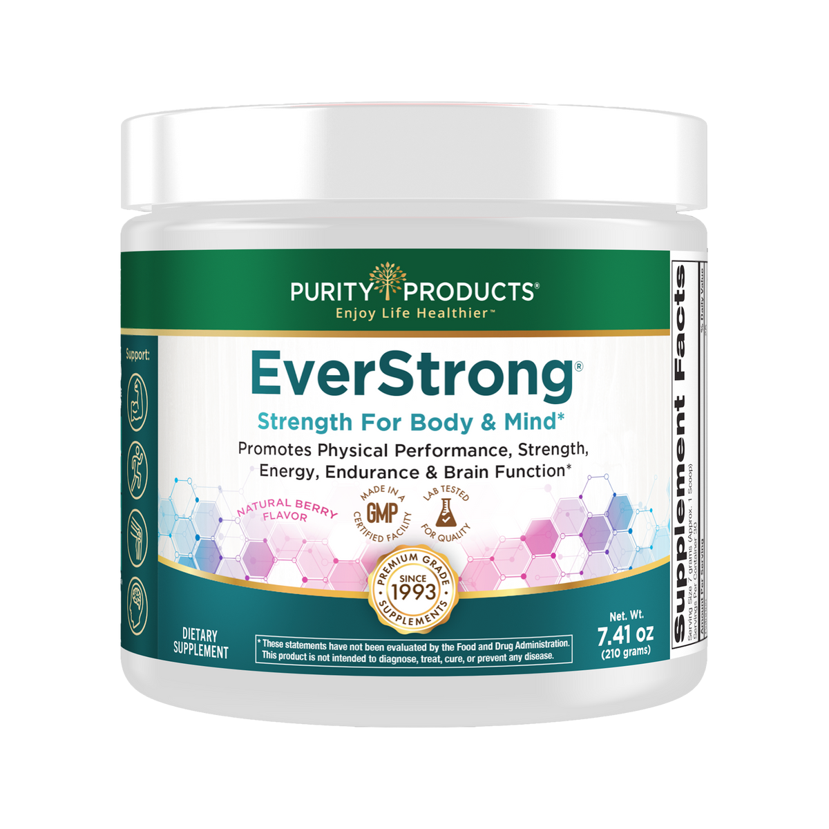 EverStrong® Creatine Powder - Berry Burst - product photo