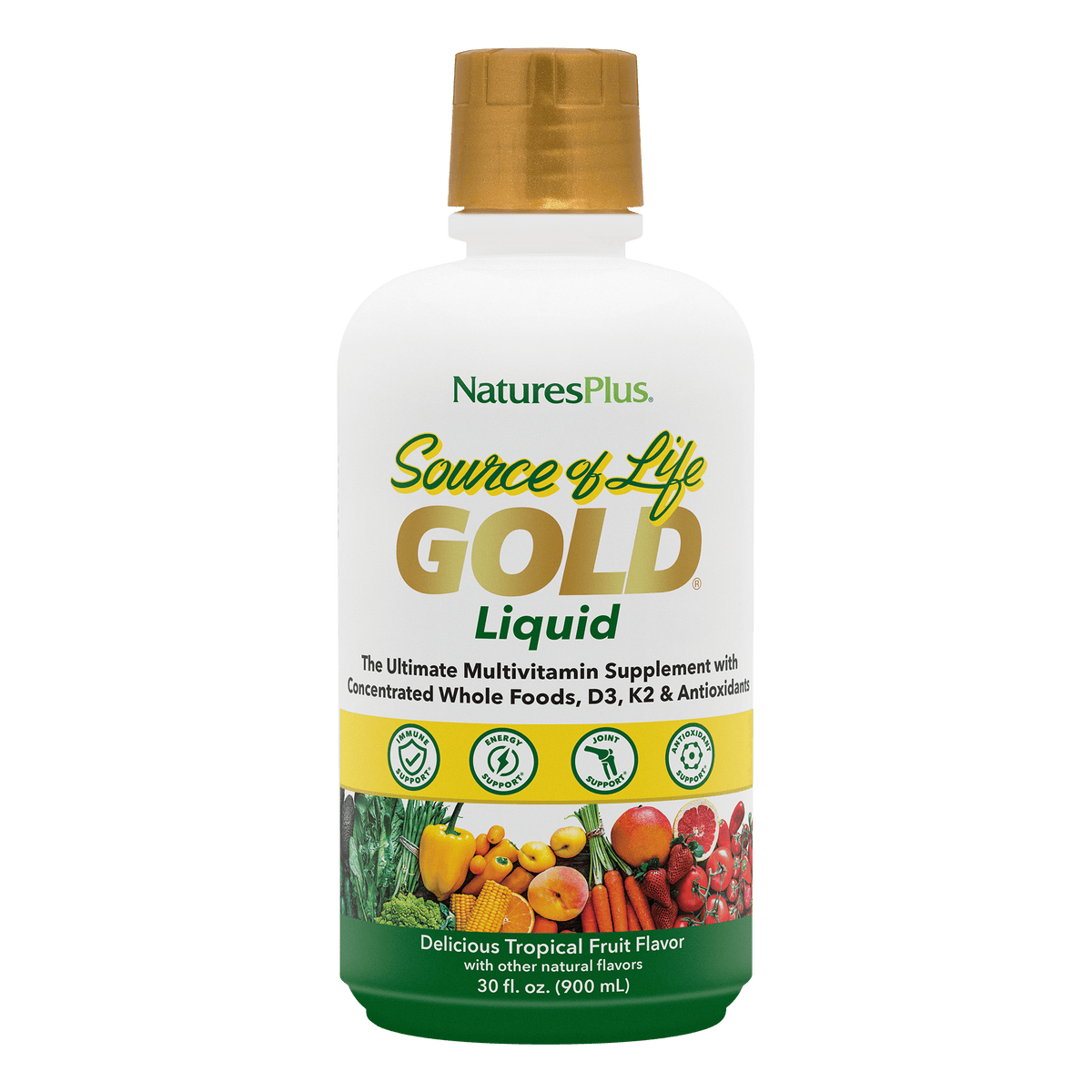 Nature's Plus Source of Life® GOLD Multivitamin Liquid