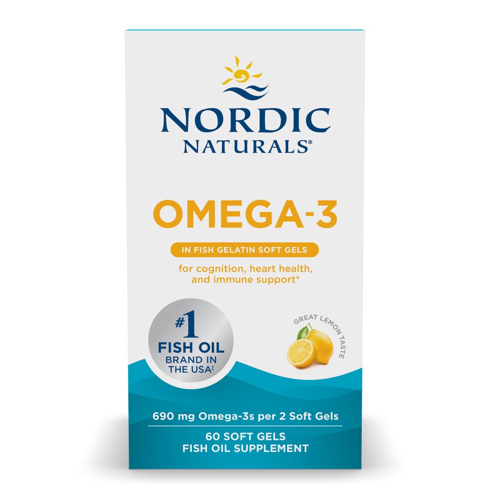 Nordic Naturals Omega-3 Fish Gelatin