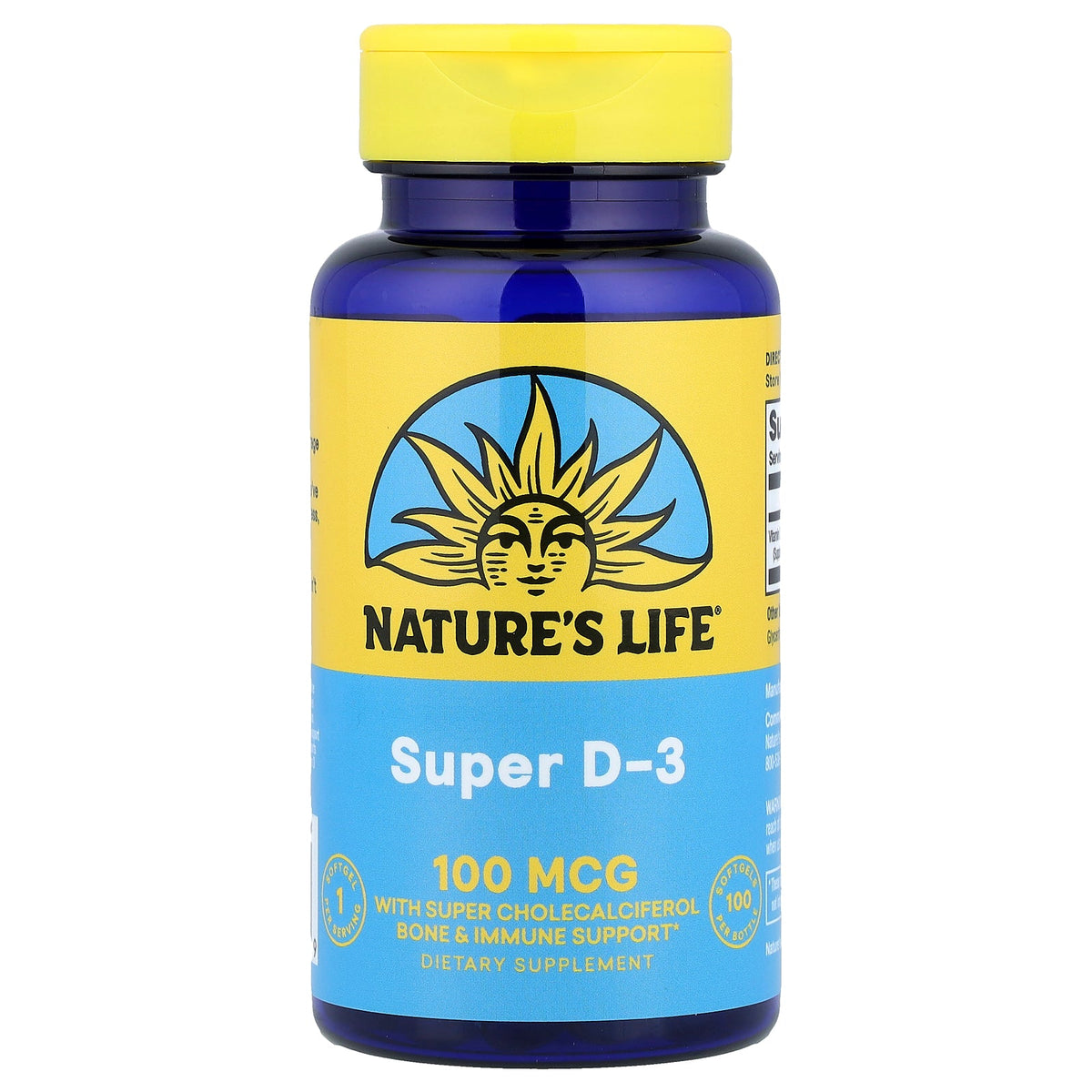 Nature's Life Super D-3 4,000 IU