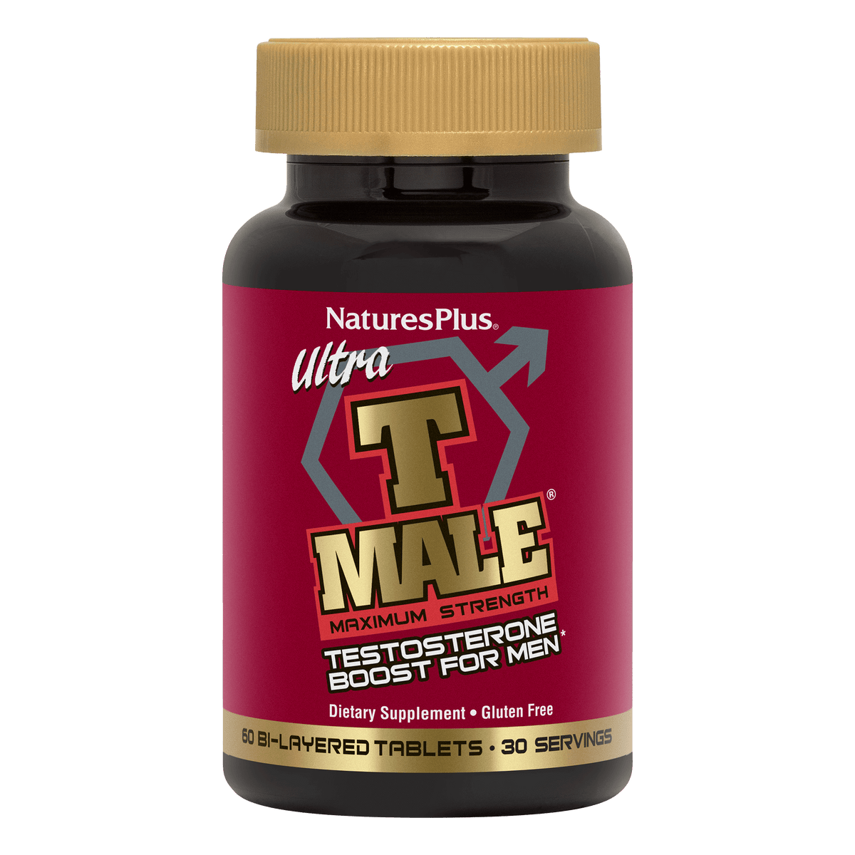 Nature's Plus Ultra T MALE® Extended Release Bi-Layer Tablets