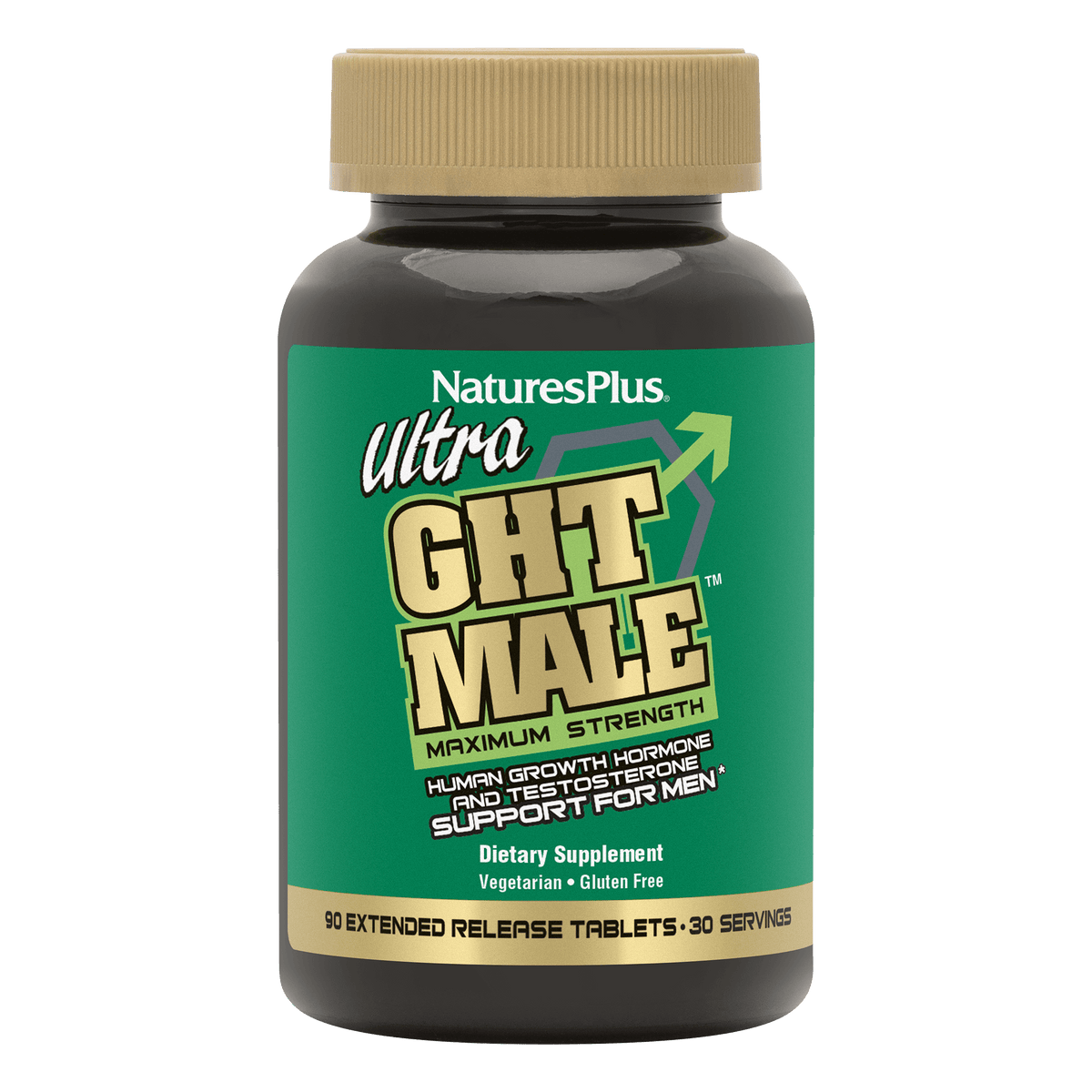 Nature's Plus Ultra GHT MALE™ Extended Release Bi-Layered Tablets