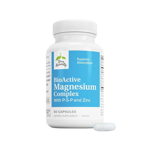 Terry Naturally Magnesium Glycinate with P-5-P & Zinc