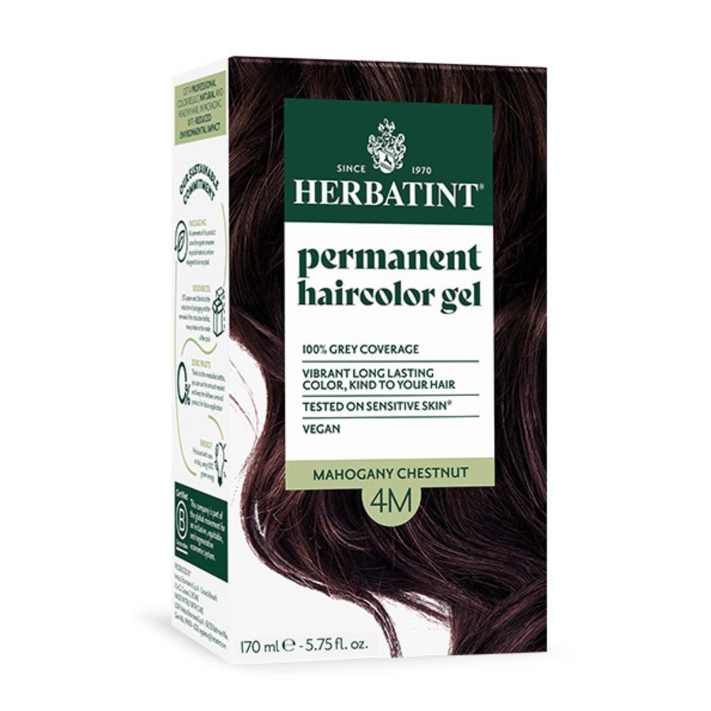 Herbatint Permanent Haircolor Gel 4M Mahogany Chestnut