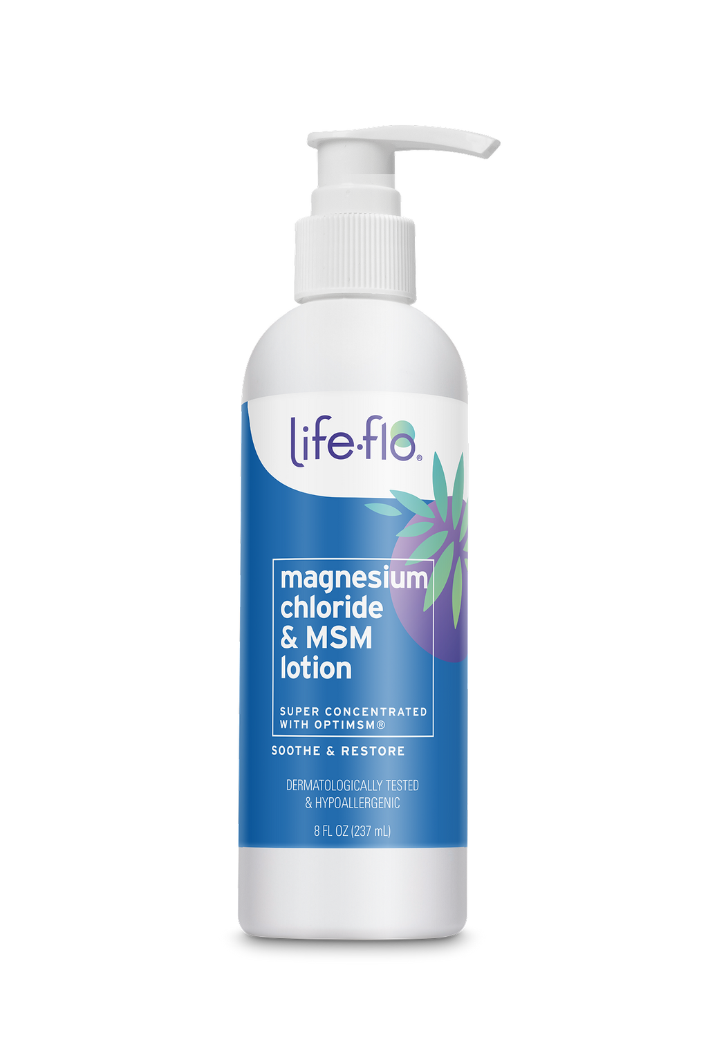 Life Flo Magnesium Chloride & MSM Lotion
