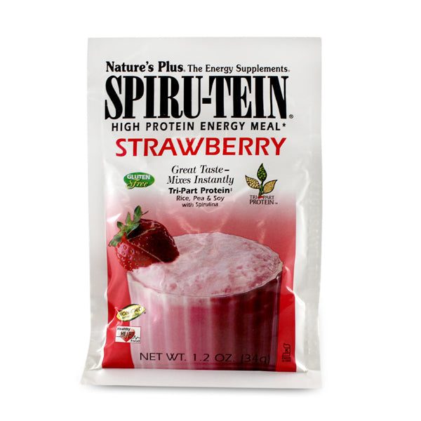 Nature's Plus Spiru-Tein Strawberry Shake Packet