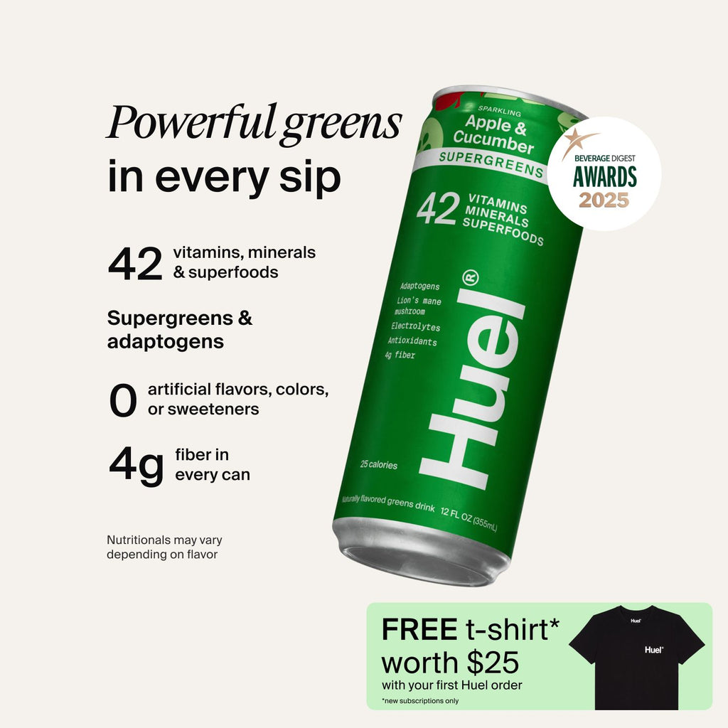 Huel Daily Greens Ready-to-Drink, Apple & Cucumber