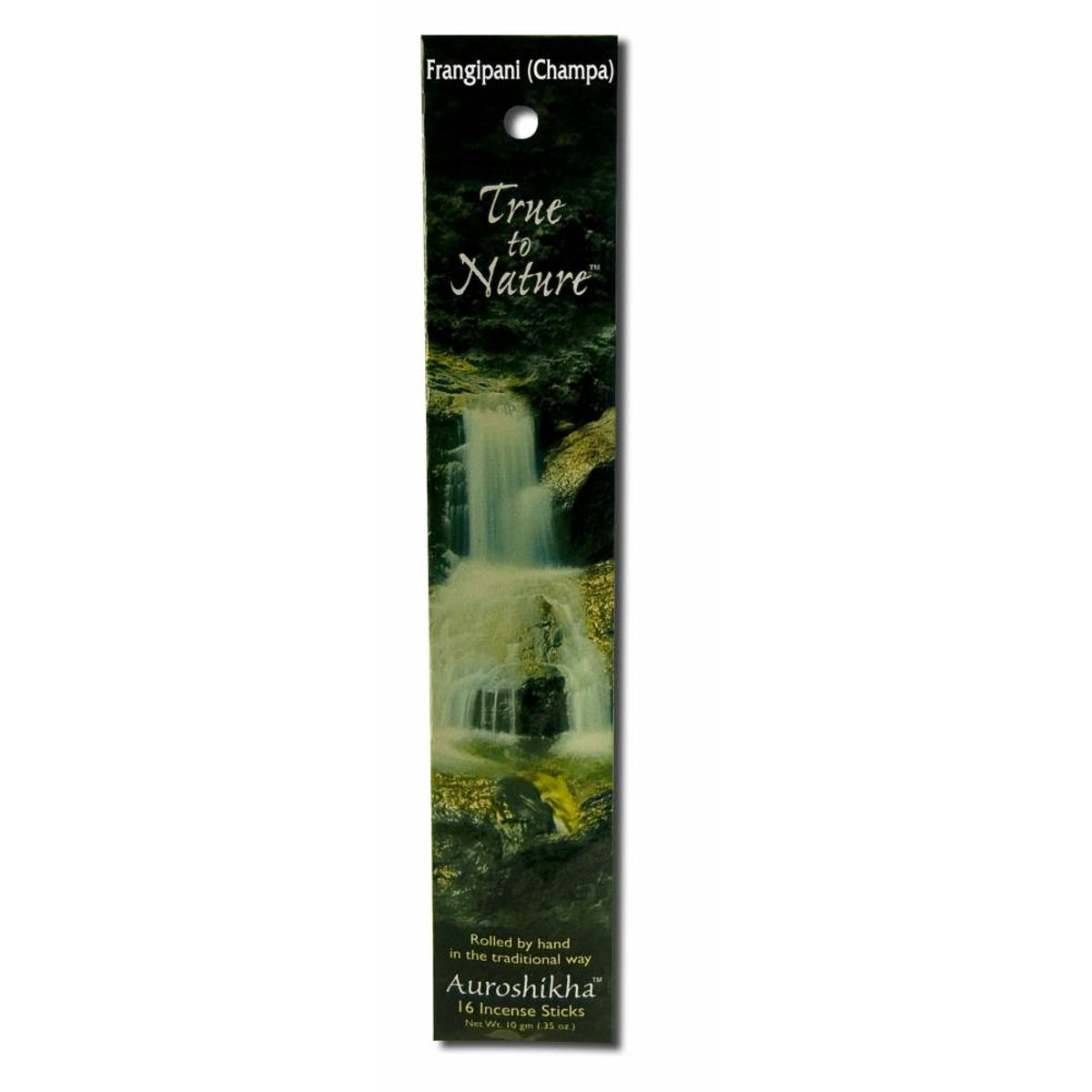 Auroshikha True To Nature Incense Frangipani (Champa)