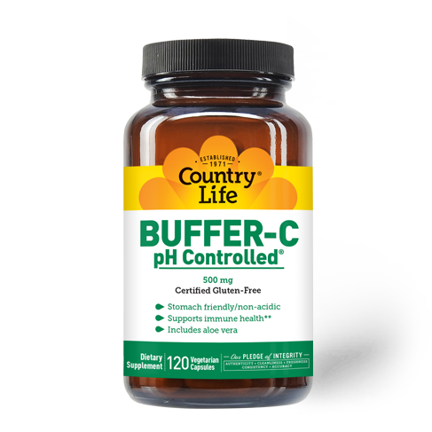Country Life Buffer-C pH Controlled 500 mg