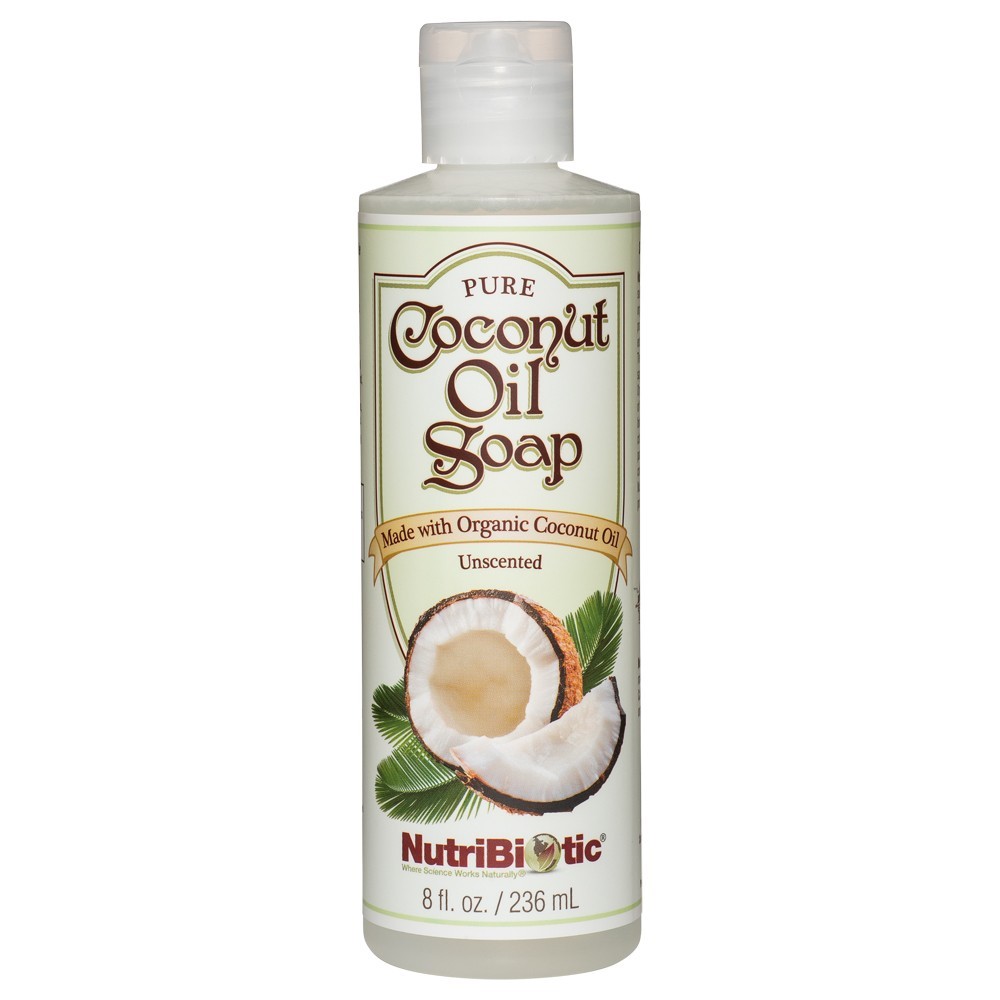 NutriBiotic Pure Coconut Oil Soap, Unscented