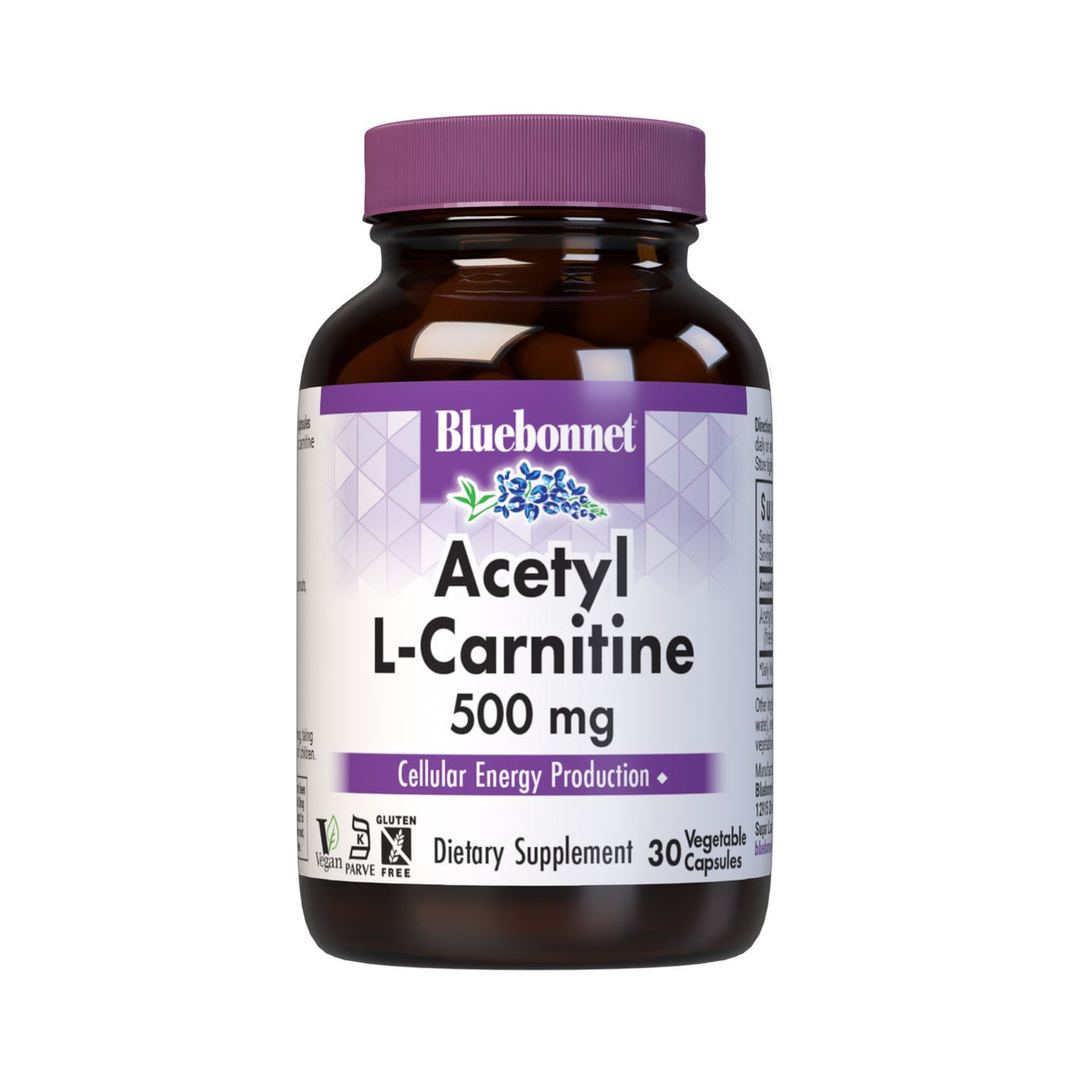 Bluebonnet Acetyl L-Carnitine 500mg