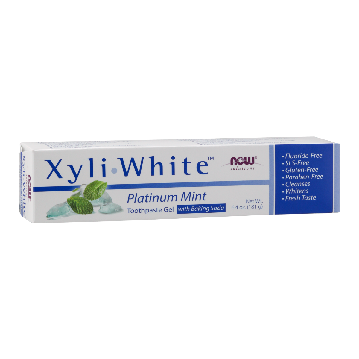 NOW Foods Xyliwhite Mint/bkng Soda Toothpaste - 6.4 oz
