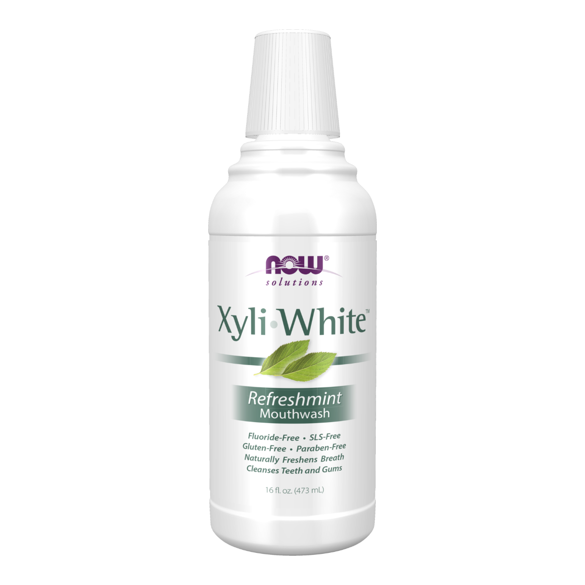 NOW Foods Xyliwhite Refreshmint Mouthwash - 16 fl oz