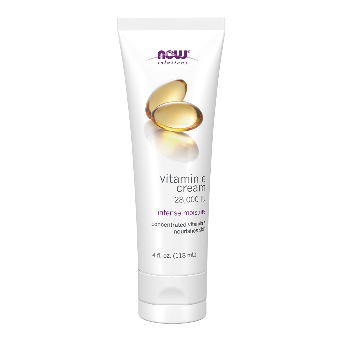 NOW Foods Vitamin E Cream - 4 oz