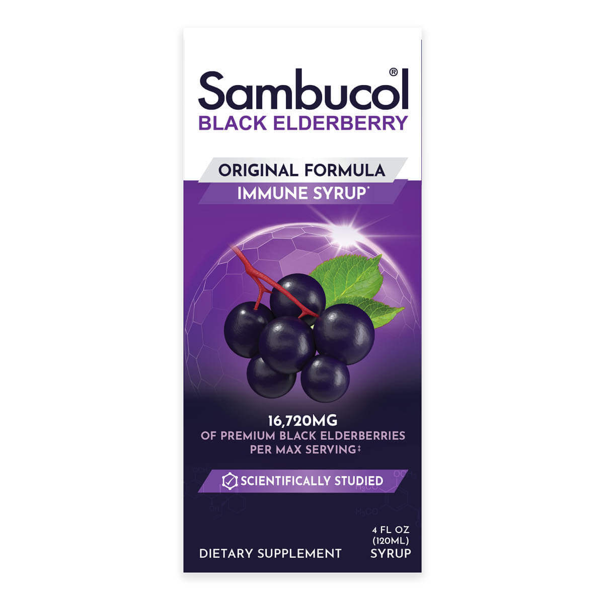 Sambucol Black Elderberry Syrup, Original Formula