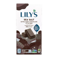 Lily's Sea Salt Extra Dark Chocolate Style Bar 2.8 oz