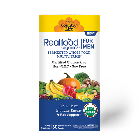 Country Life Realfood Organics Multivitamin For Men
