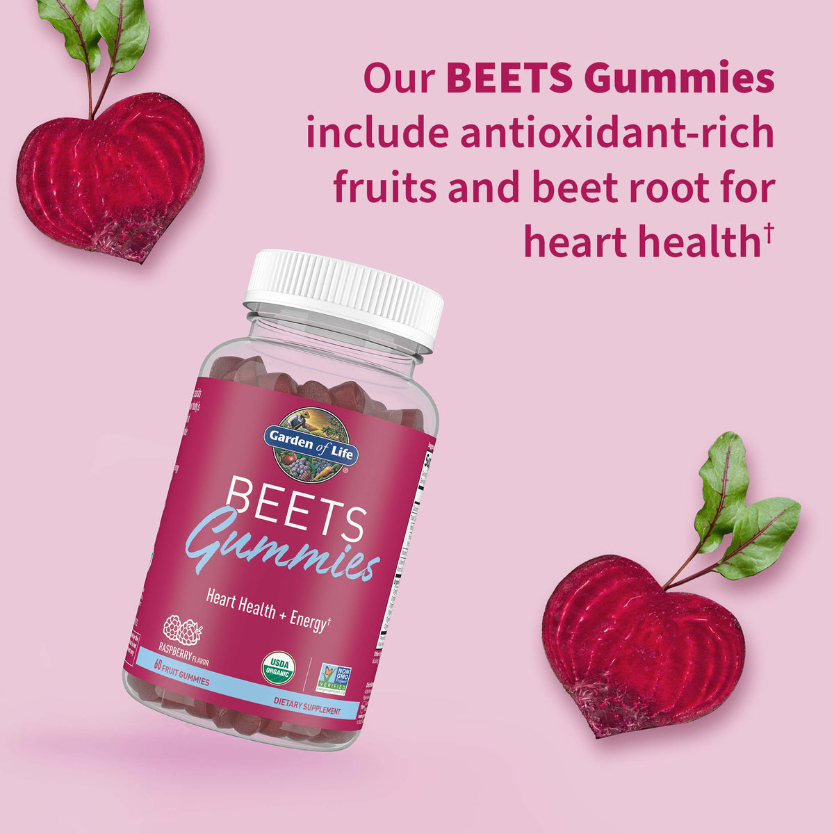 Garden of Life Beets Gummies - Key Benefits