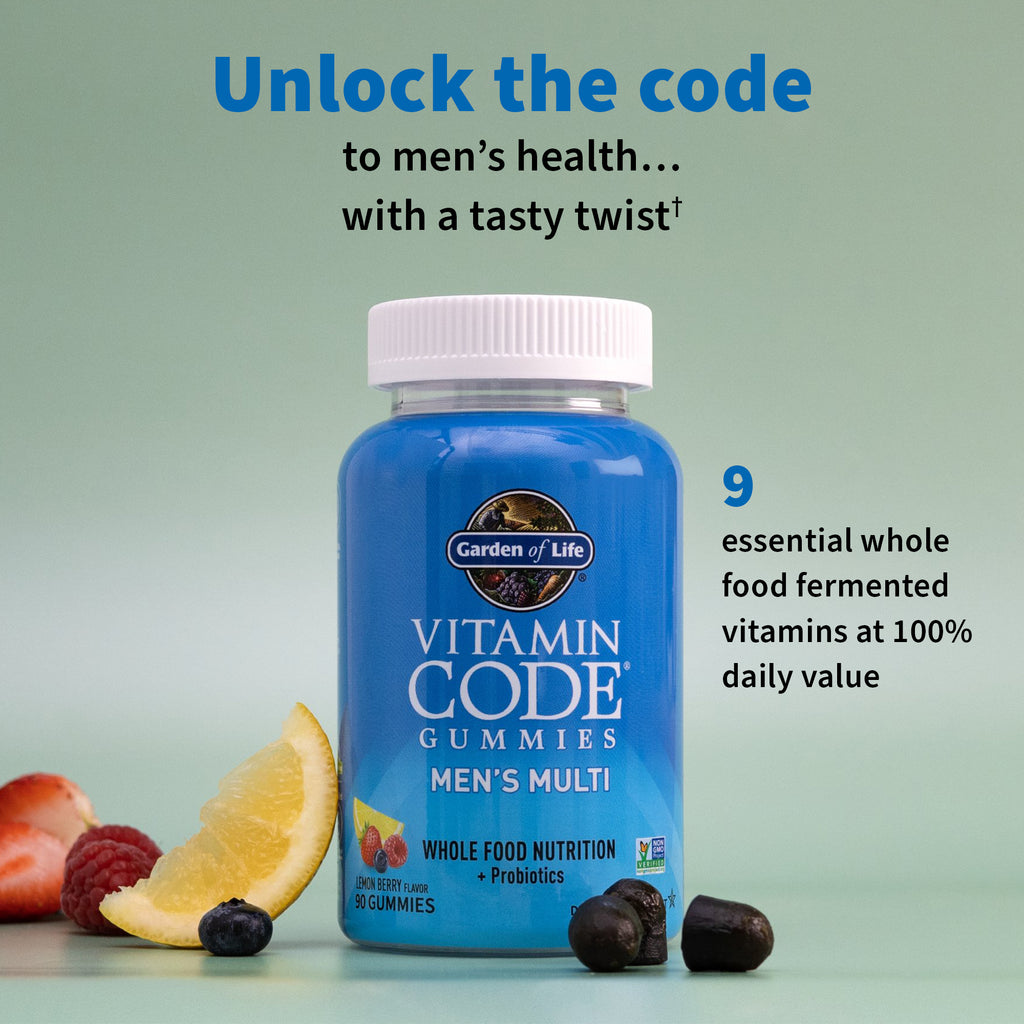 Garden of Life Vitamin Code Men's Multi Gummies - Lifestyle