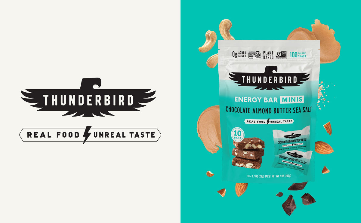 Thunderbird Chocolate Almond Butter Sea Salt Bar Minis