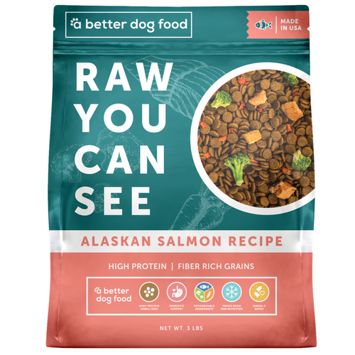 A Better Treat A Better Dog Food, Salmon 3 lb
