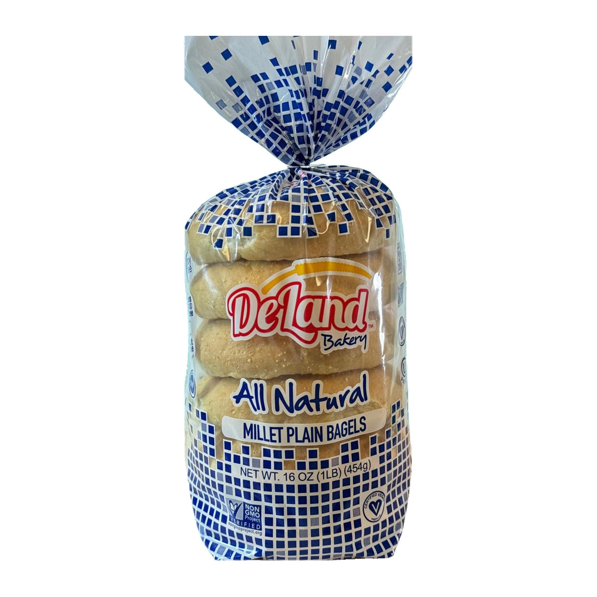 DeLand Bakery All Natural Plain Millet Bagels