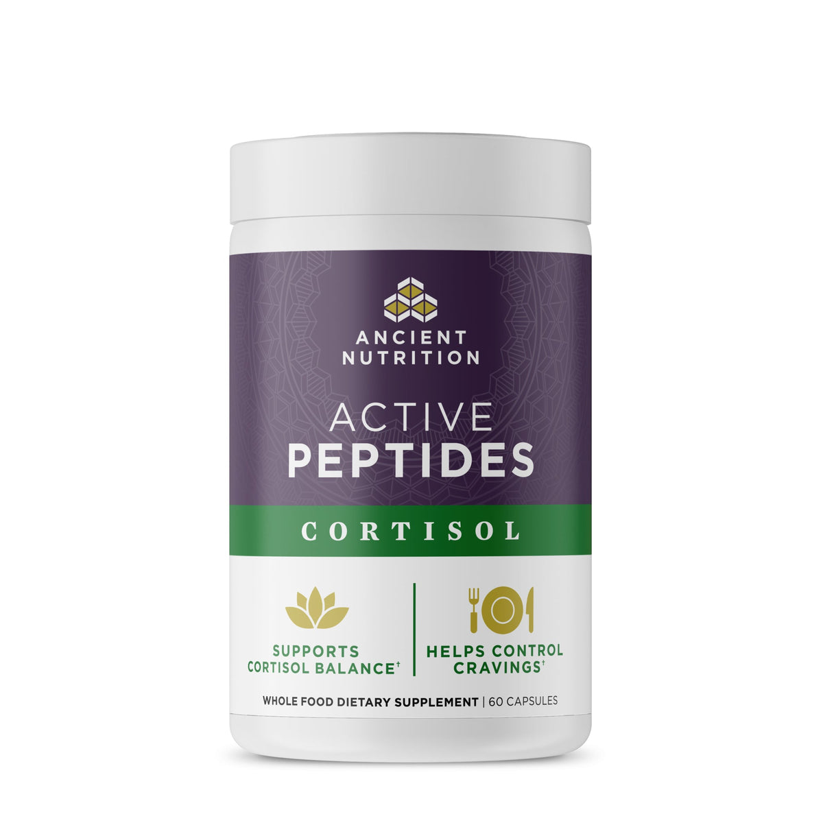 Ancient Nutrition Active Peptides Cortisol Capsules