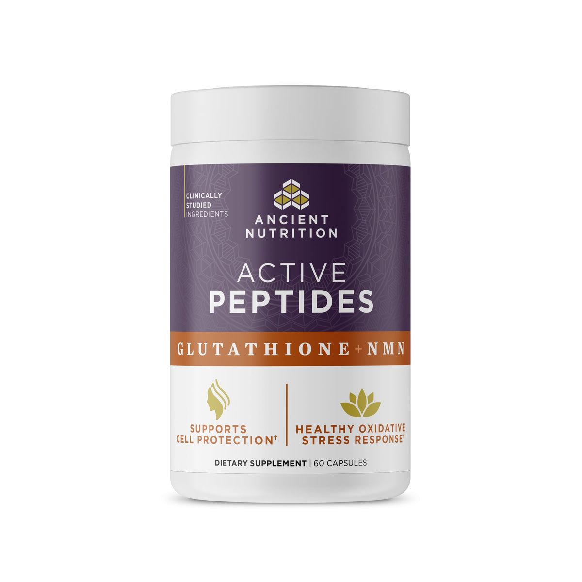 Ancient Nutrition Active Peptides - Glutathione + Nmn