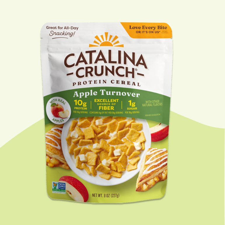 Catalina Crunch Apple Turnover with Apples Cereal 8 oz