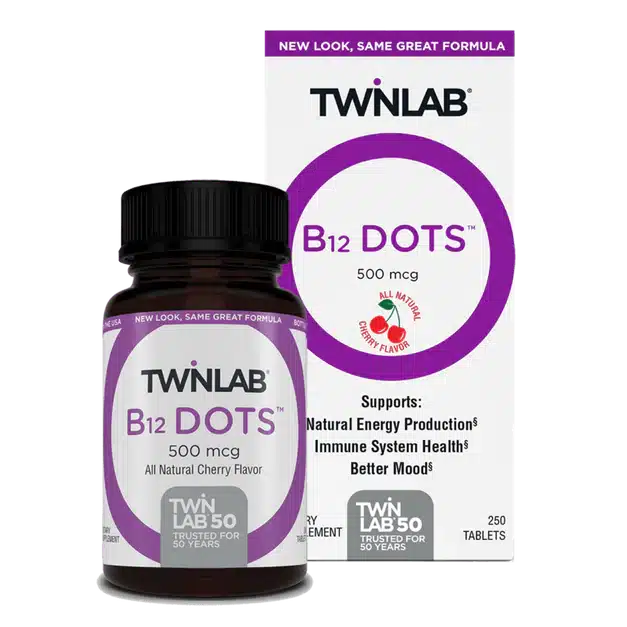 Twinlab B-12 Dots, 500 mcg