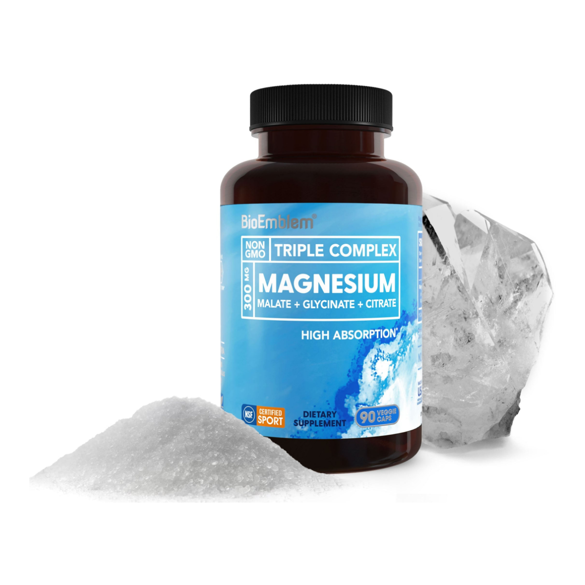 BioEmblem Triple Complex Magnesium - 90 Capsules
