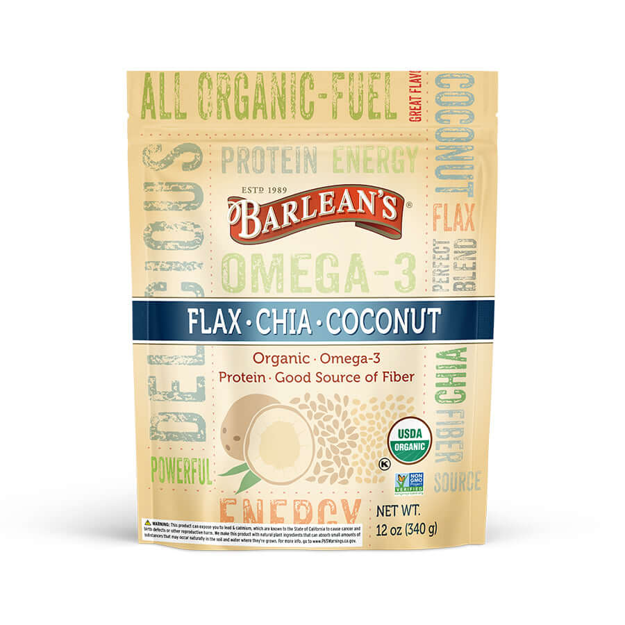 Barlean's Organic Flax Chia Coconut Seed Blend